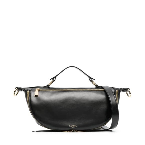 Lancel Handbags - LANCEL Black Leather Origami Bag